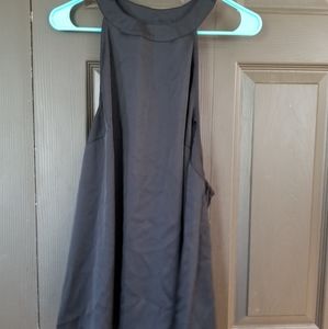 High neck evening top